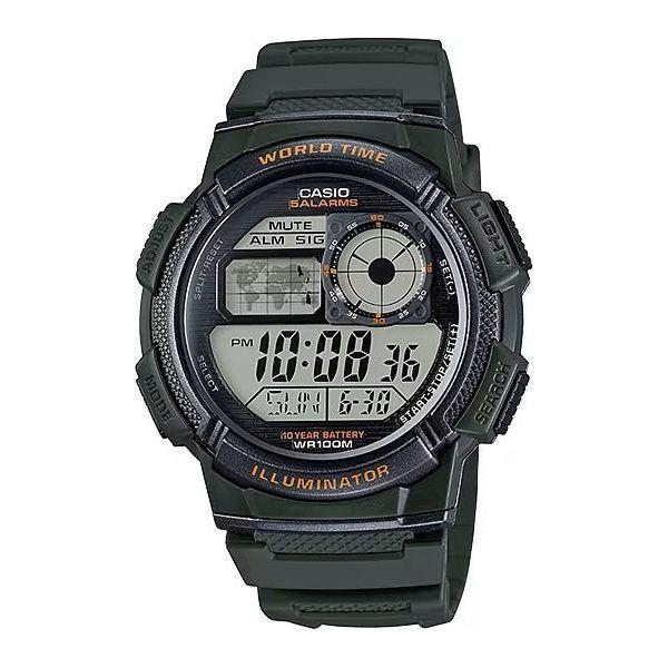 CASIO Mod. WORLD TIME ILLUMINATOR - 5 Alarms, 10 Year battery