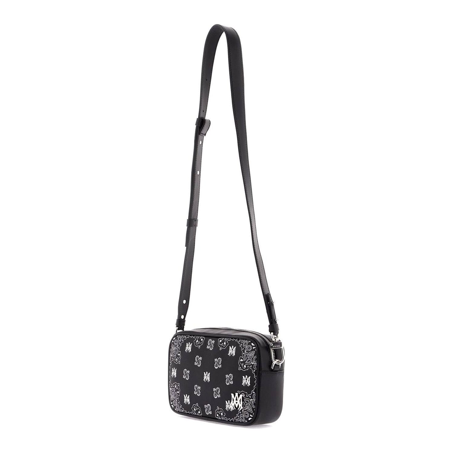 Amiri 'bandana embroidered camera bag with Handbag Amiri