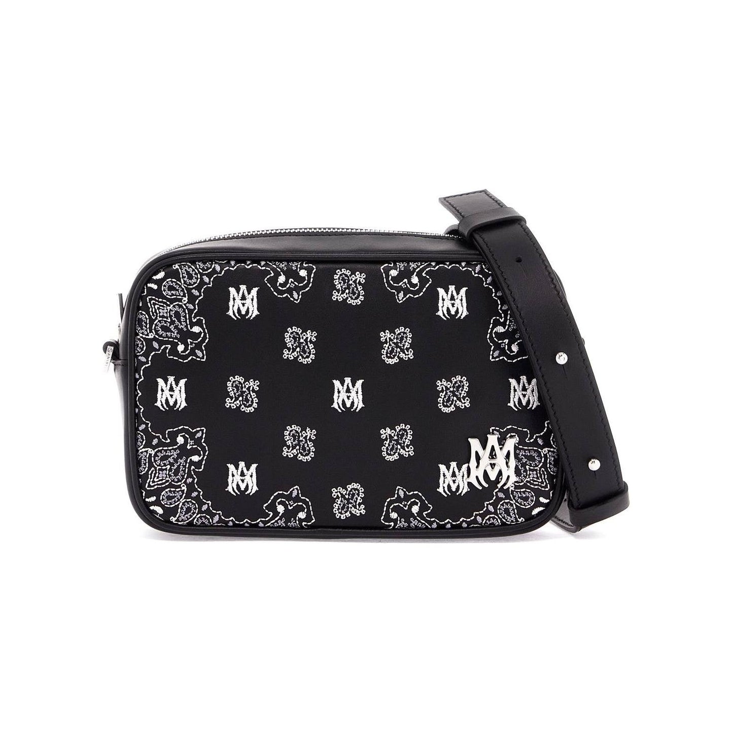 Amiri 'bandana embroidered camera bag with Handbag Amiri