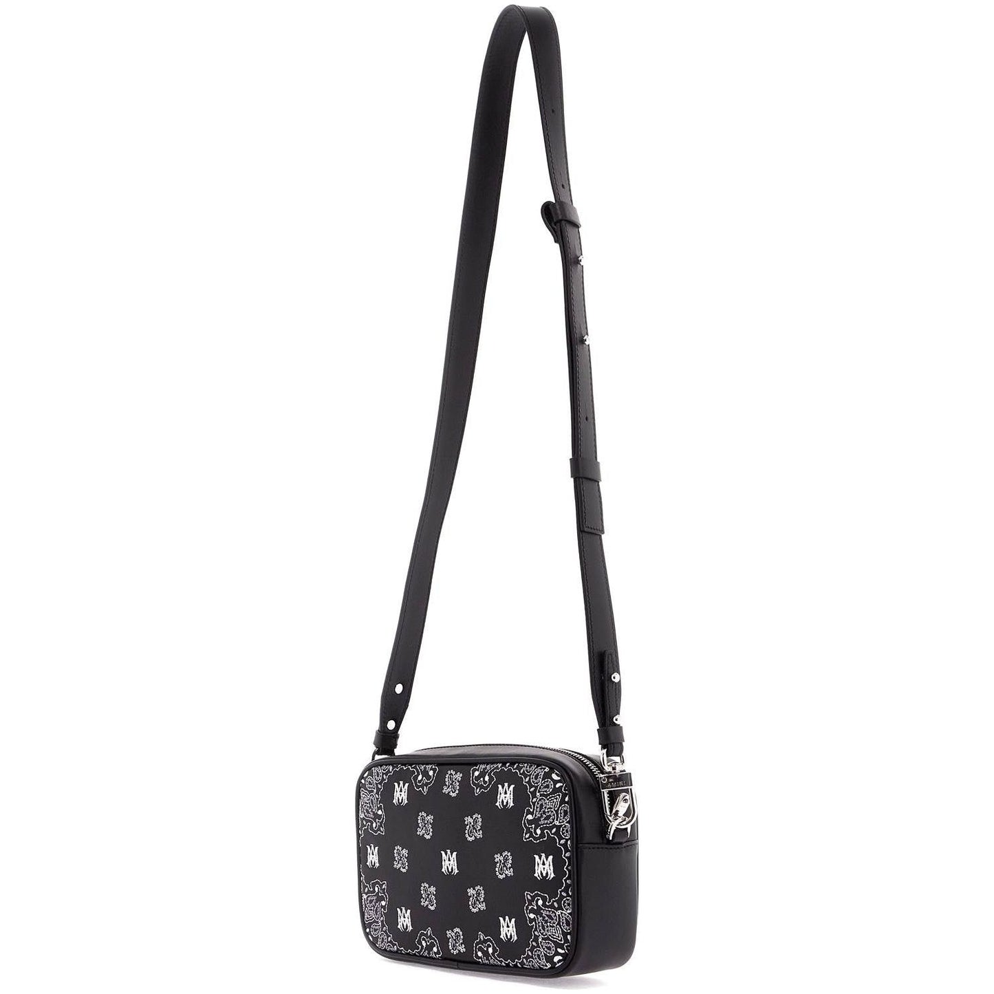 Amiri 'bandana embroidered camera bag with Handbag Amiri