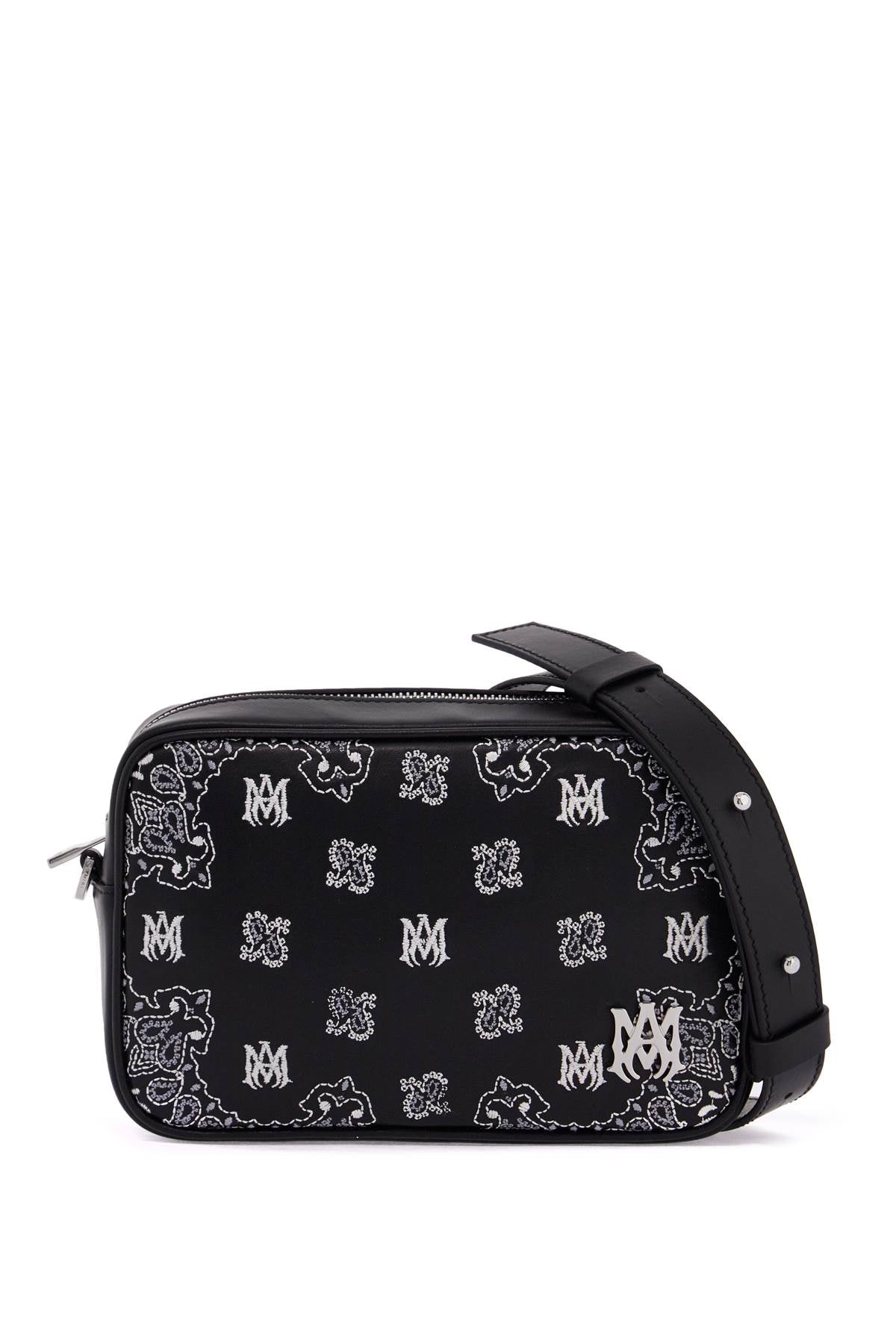 Amiri 'bandana embroidered camera bag with Handbag Amiri