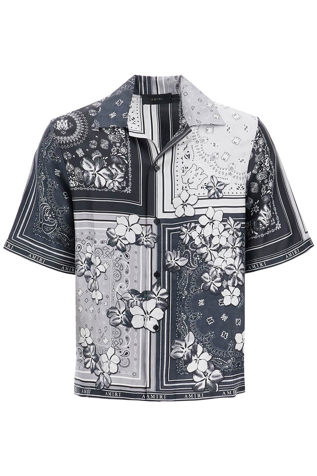 Amiri bowling shirt with bandana Shirts Amiri