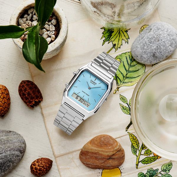 CASIO EDGY COLLECTION - Light Blue WATCHES CASIO