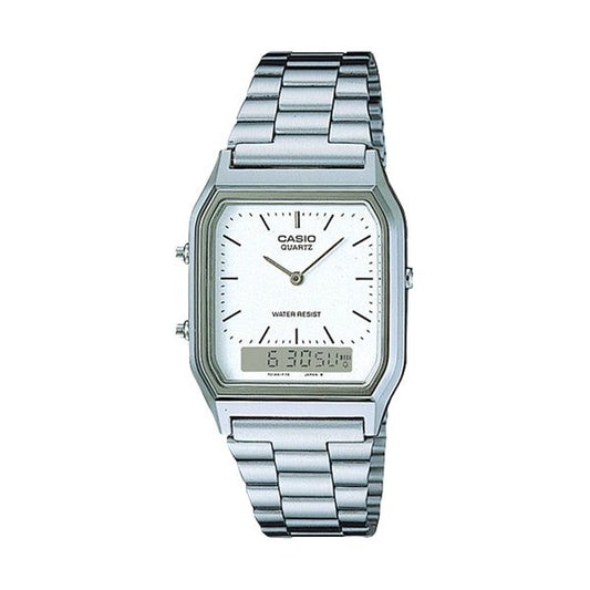 CASIO VINTAGE Mod. EDGY COLLECTION - Silver WATCHES CASIO COLLECTION & VINTAGE