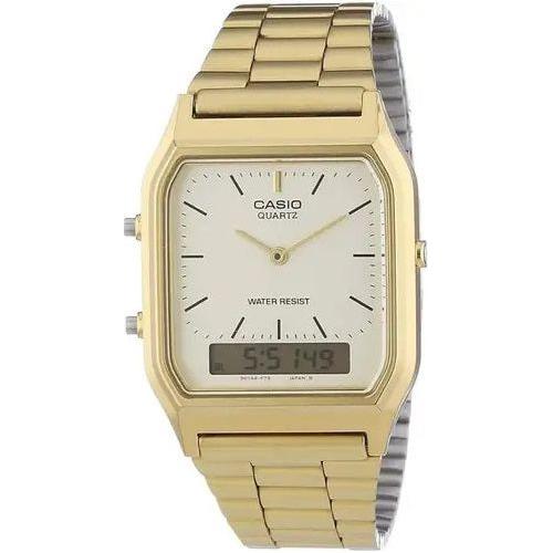 CASIO VINTAGE Mod. EDGY COLLECTION SUNRAY DIAL - GOLD WATCHES CASIO EU