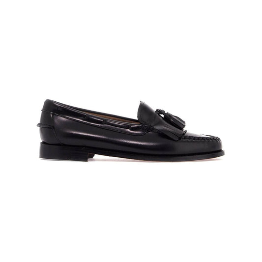 G.H. Bass esther kiltie weejuns loafers in brushed leather