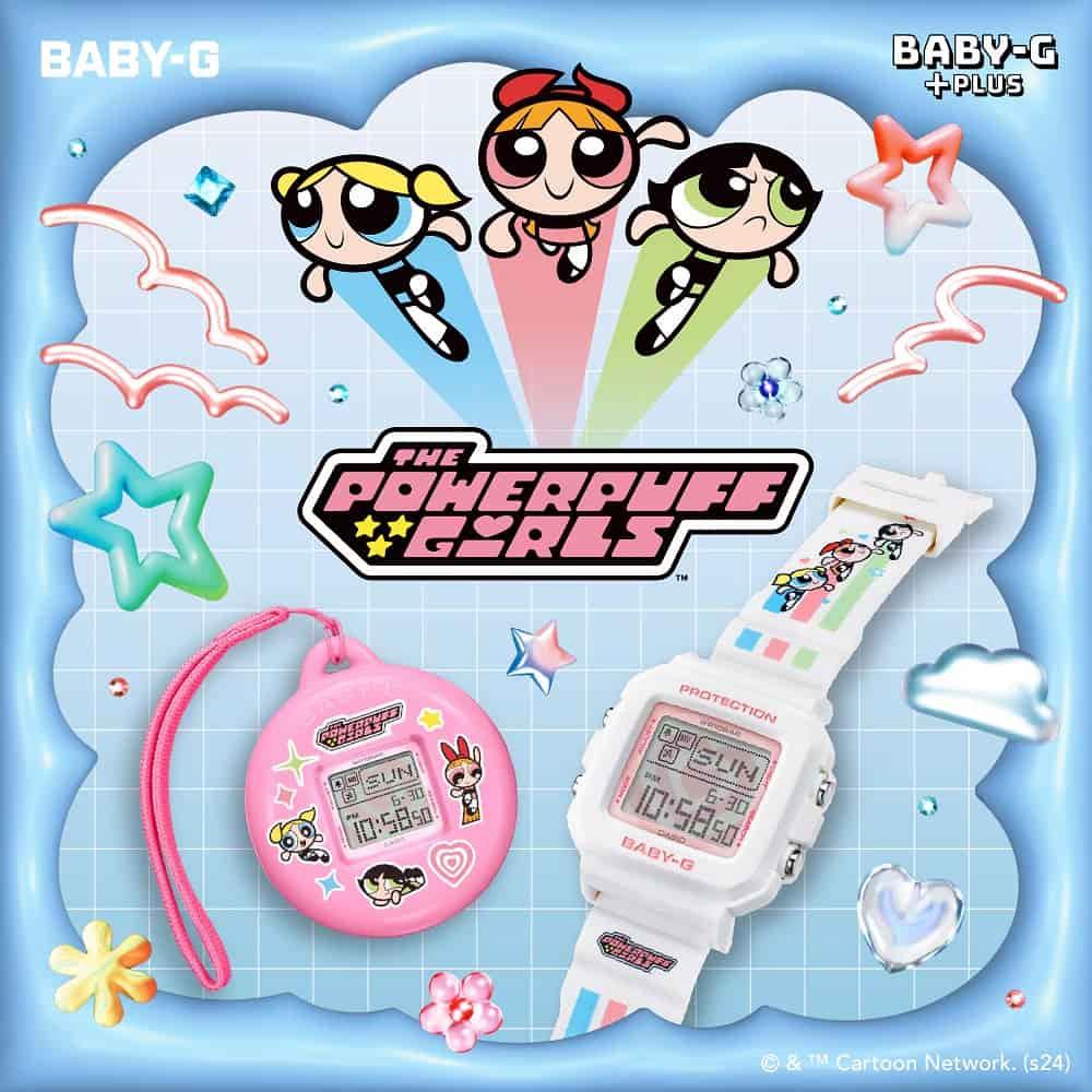 CASIO BABY-G Mod. POWERPUFF GIRLS (SUPERCHICCHE) - Special Pack. Limited Edition WATCHES CASIO G-SHOCK