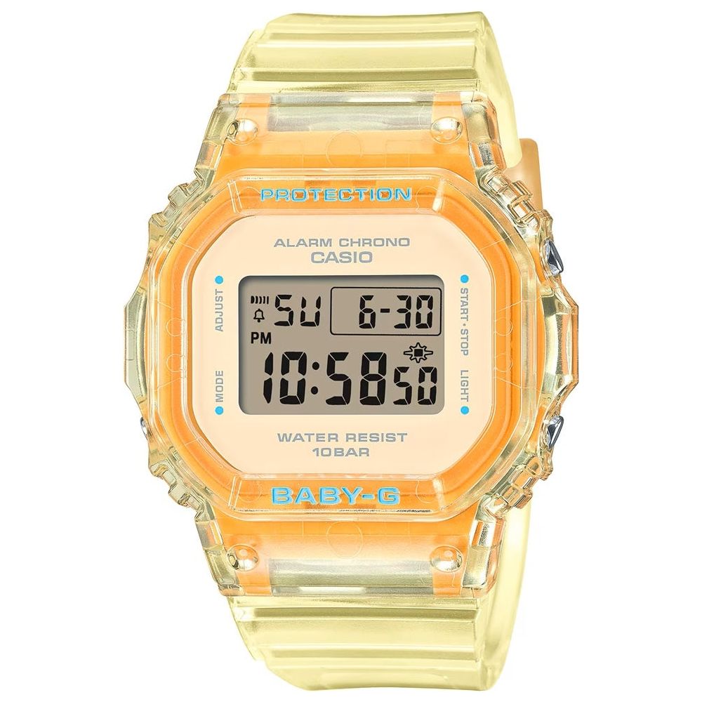 CASIO BABY-G - SUMMER JELLY SERIE - Yellow WATCHES CASIO COLLECTION & VINTAGE