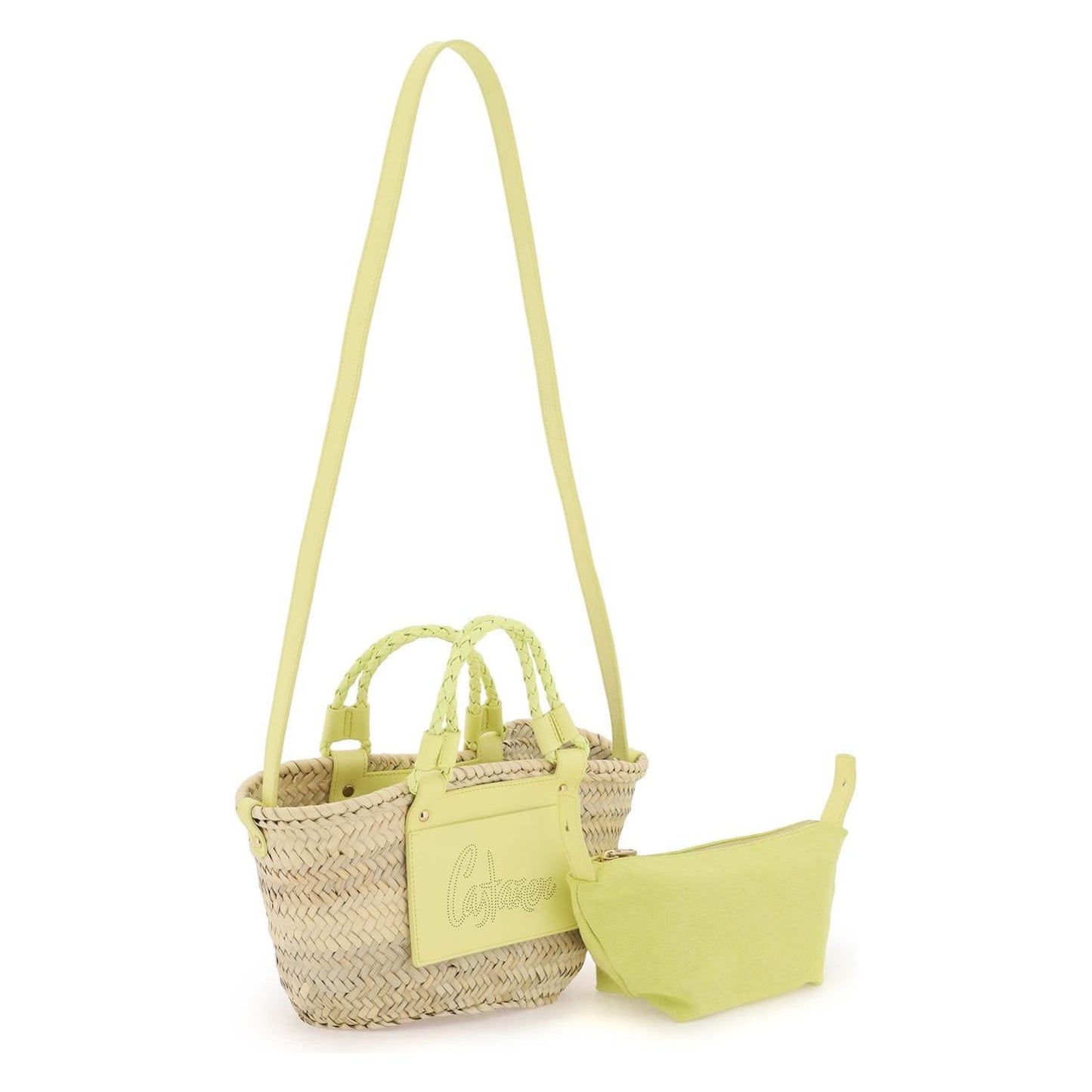 CASTANER raffia basket bag Handbag CASTANER