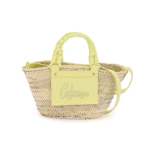 CASTANER raffia basket bag Handbag CASTANER