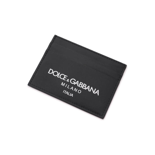 Dolce & Gabbana logo leather cardholder Small Leather Goods Dolce & Gabbana