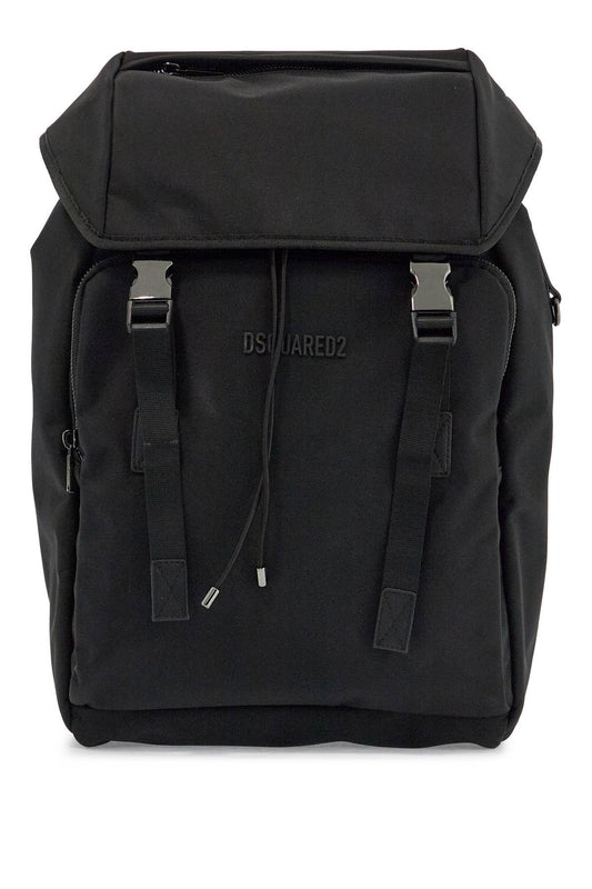 Dsquared2 black nylon laptop backpack Backpacks Dsquared2