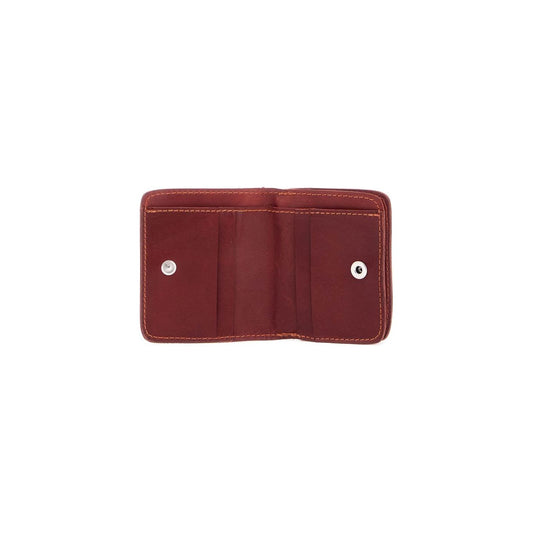 Guidi elegant red kangaroo leather wallet with card slots Small Leather Goods Guidi