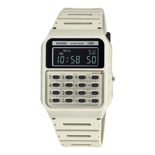 CASIO VINTAGE Mod. CALCULATOR EDGY COLLECTION - CREAM-0