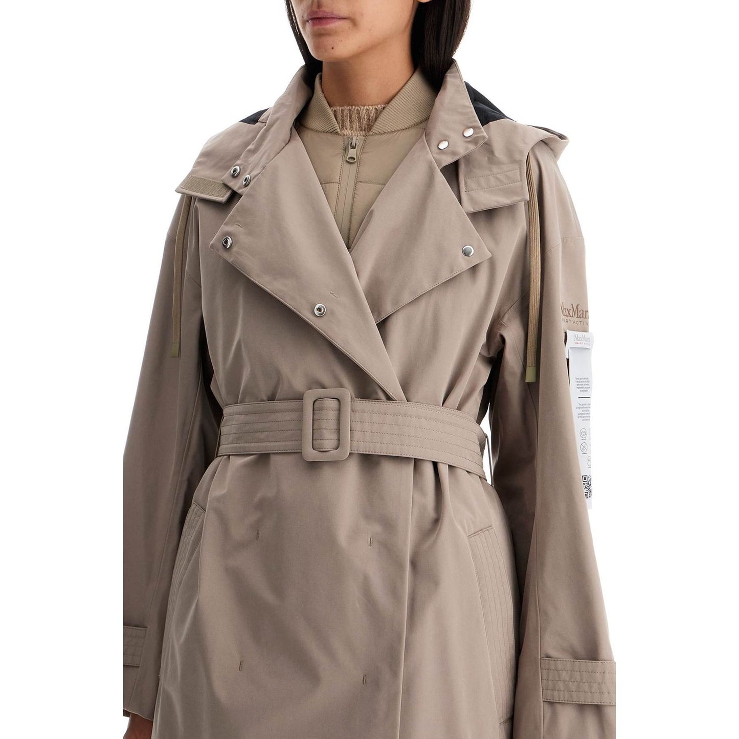 Max Mara Leisure waterproof trench coat with inner vest Jackets Max Mara Leisure