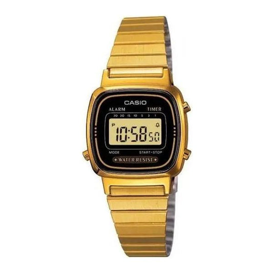 CASIO VINTAGE LADY Gold WATCHES CASIO