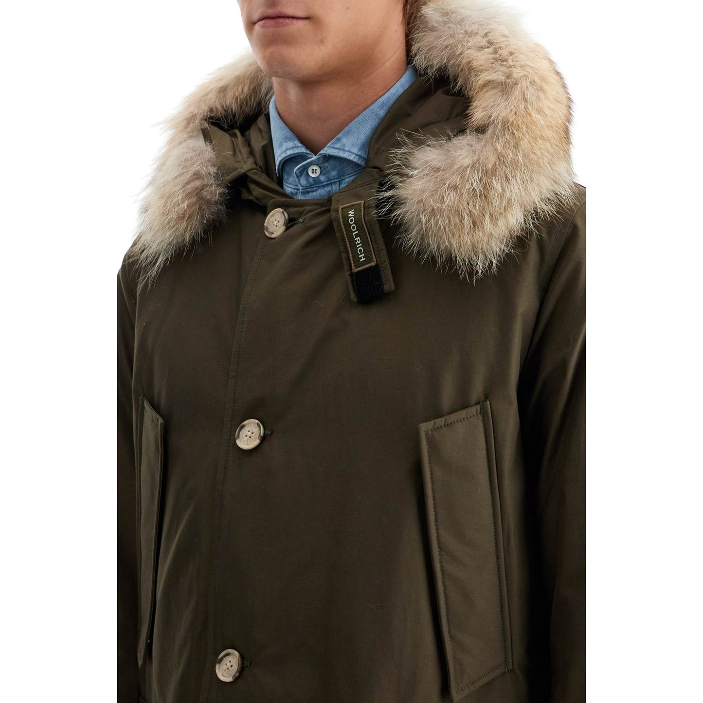 Woolrich "arctic parka in ramar cloth Jackets Woolrich