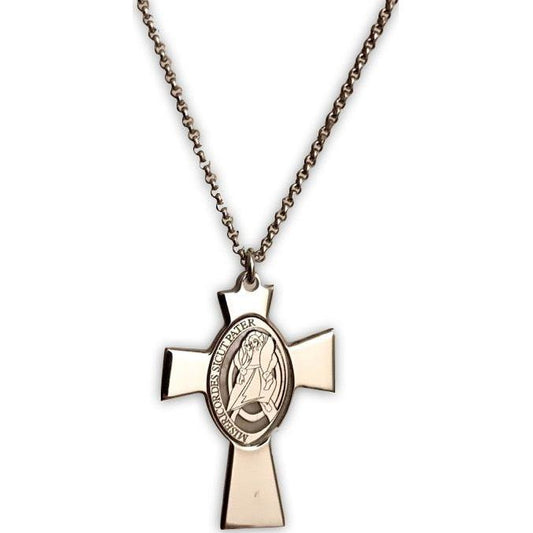 AMEN Mod. CROCE GESU MADRE PERLA DESIGNER FASHION JEWELLERY AMEN