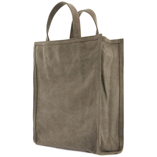 A.P.C. récupération canvas shopping bag Shopper A.P.C. Dim Gray