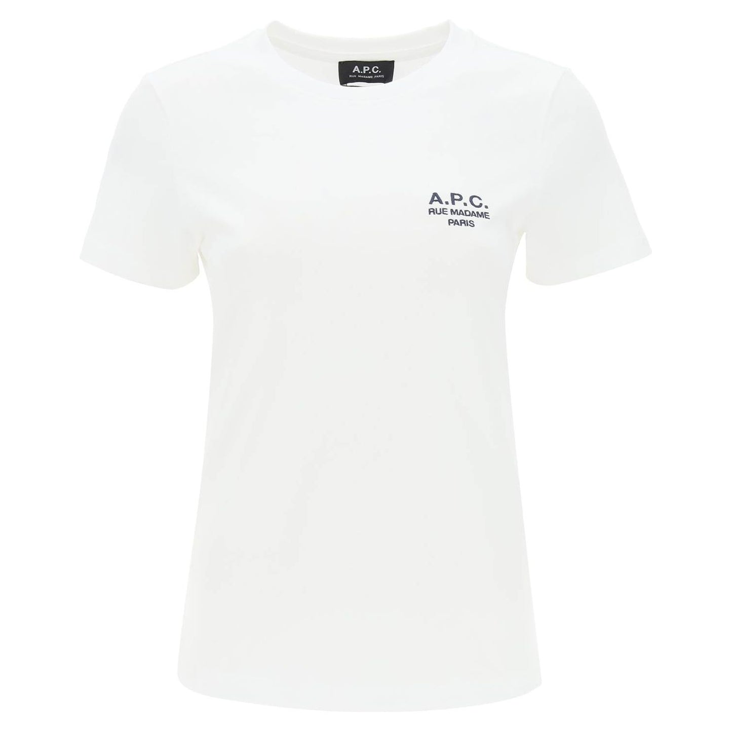 A.P.C. denise t-shirt with logo embroidery Topwear A.P.C.