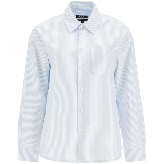 A.P.C. striped boyfriend shirt Topwear A.P.C.