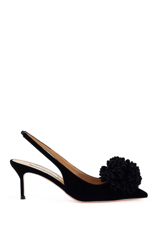 Aquazzura velvet couturier slingback Pumps Aquazzura