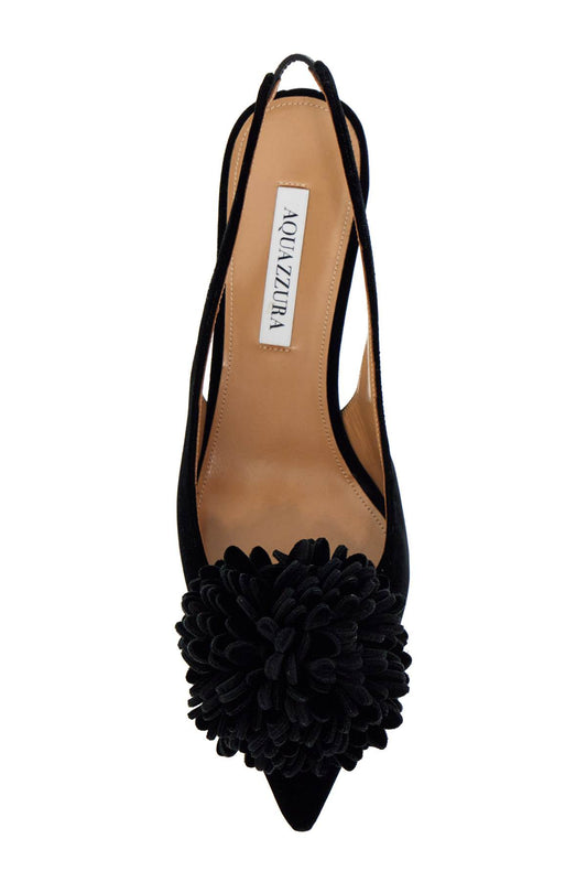 Aquazzura velvet couturier slingback Pumps Aquazzura