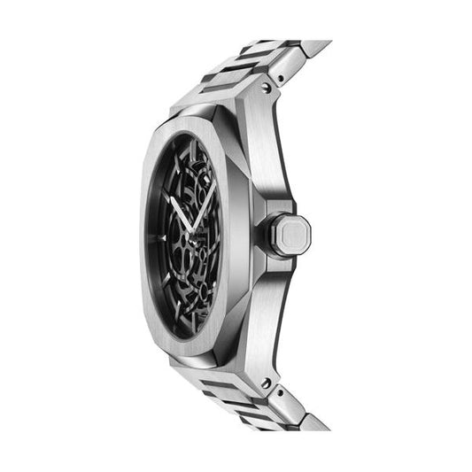 D1 MILANO SKELETON BRACELET Mod. SILVER - Automatic WATCHES D1 MILANO