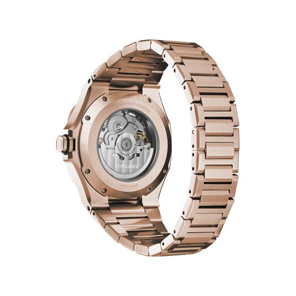 D1 MILANO SKELETON BRACELET Mod. ROSE GOLD - Automatic WATCHES D1 MILANO