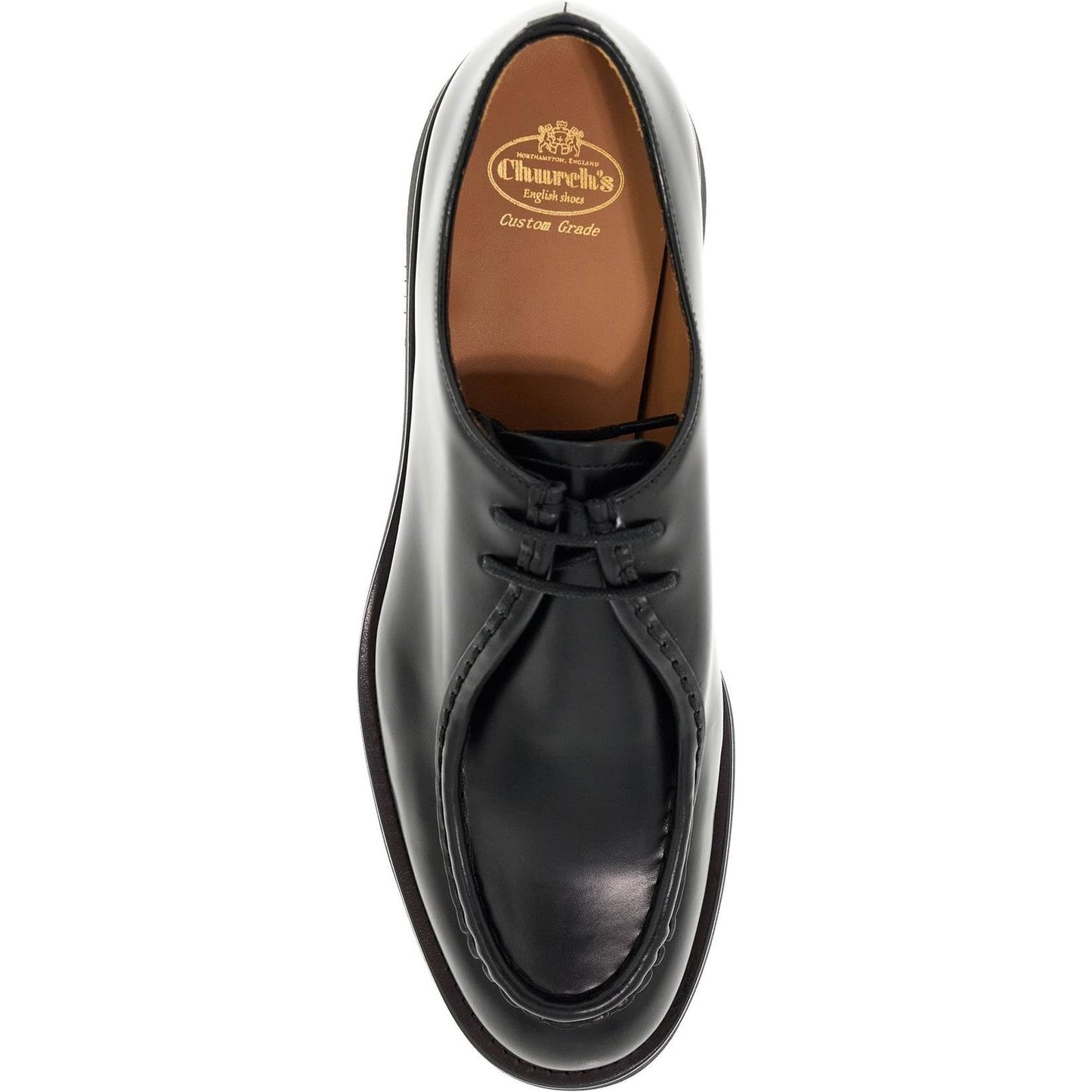 Church's Nelly brushed leather lace-up