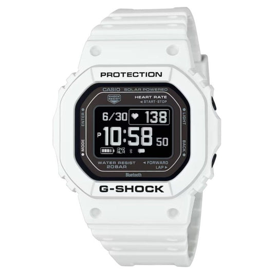 CASIO G-SHOCK Mod. G-SQUAD THE ORIGIN White - HEART RATE SERIE WATCHES CASIO COLLECTION & VINTAGE