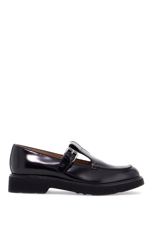 Church'S 'brushed leather mary-jane Flat Shoes Church'S