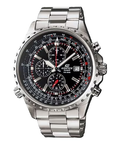 CASIO EDIFICE Mod. SLIDE RULE XL CHRONO - BLACK WATCHES CASIO EDIFICE