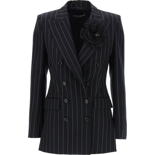 Dolce & Gabbana turlington jacket double-breasted pure virgin wool Jackets Dolce & Gabbana