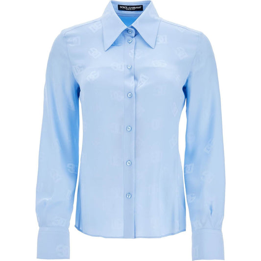 Dolce & Gabbana silk dg shirt Topwear Dolce & Gabbana