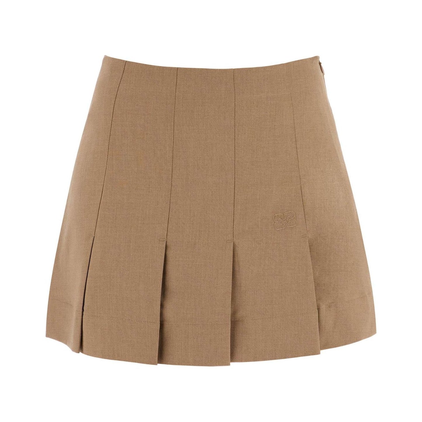 Ganni pleated mini sk Skirts Ganni