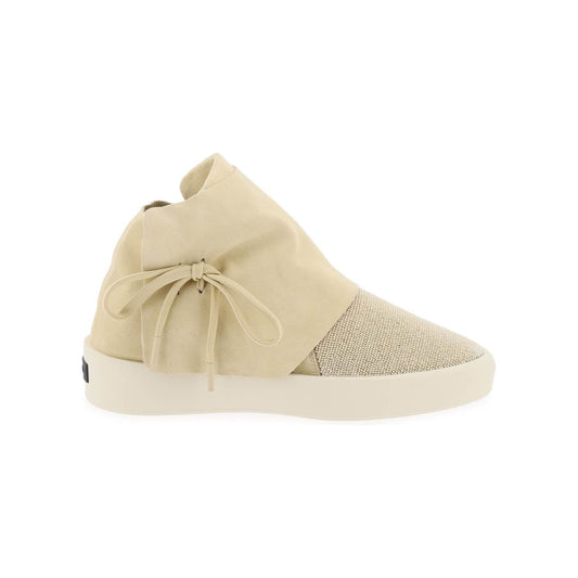 Fear Of God mid-top suede and bead sneakers.