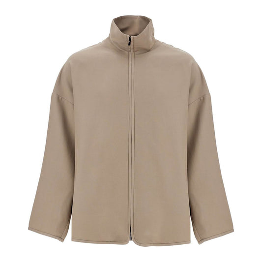 Fear Of God dusty beige wool jacket with high collar Vests Fear Of God