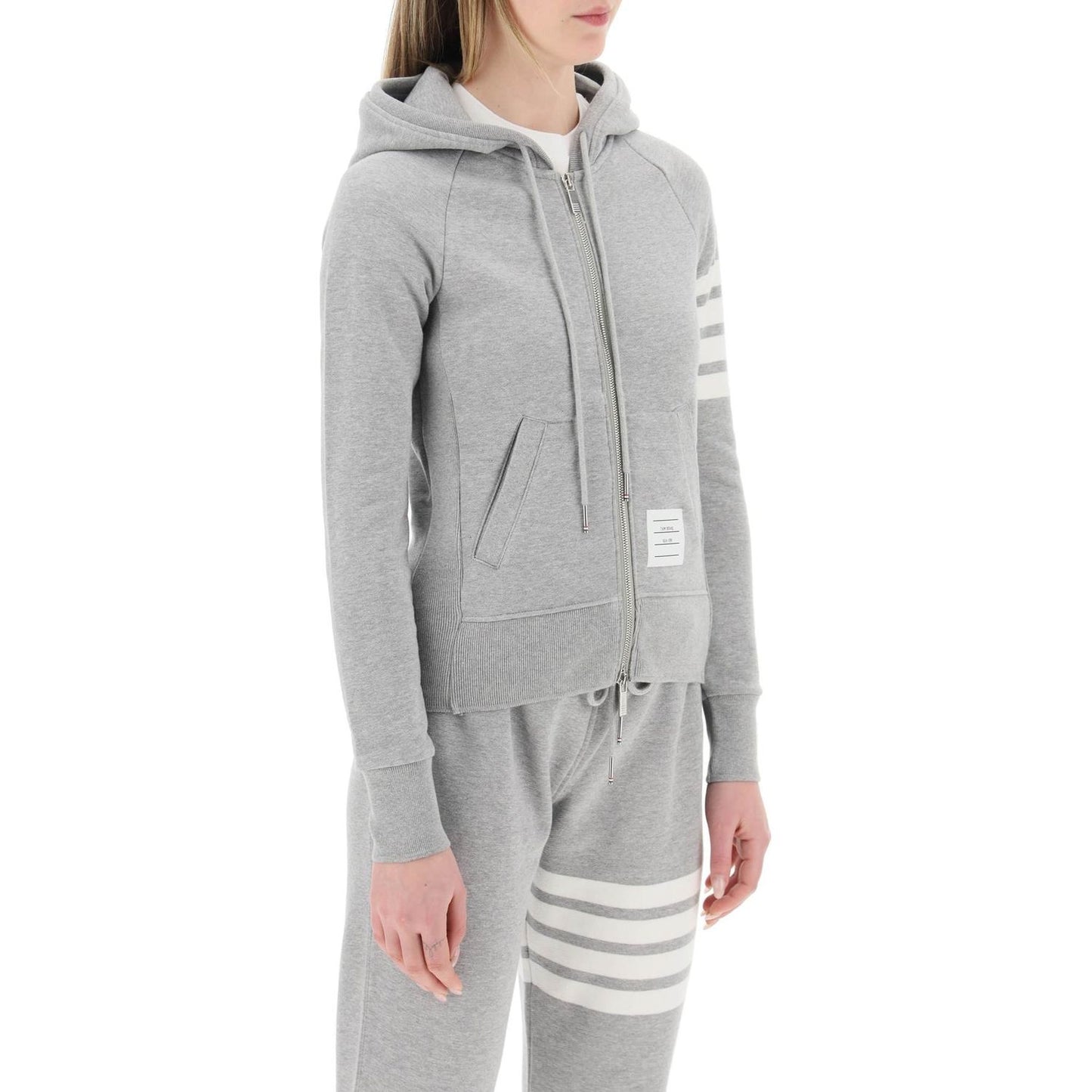 Thom Browne 4-bar full zip sweatshirt Topwear Thom Browne