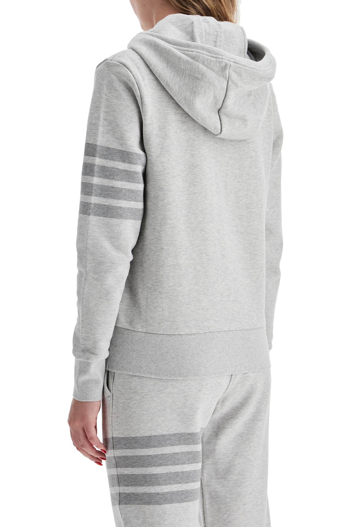 Thom Browne 4-bar hoodie with zipper and Topwear Thom Browne