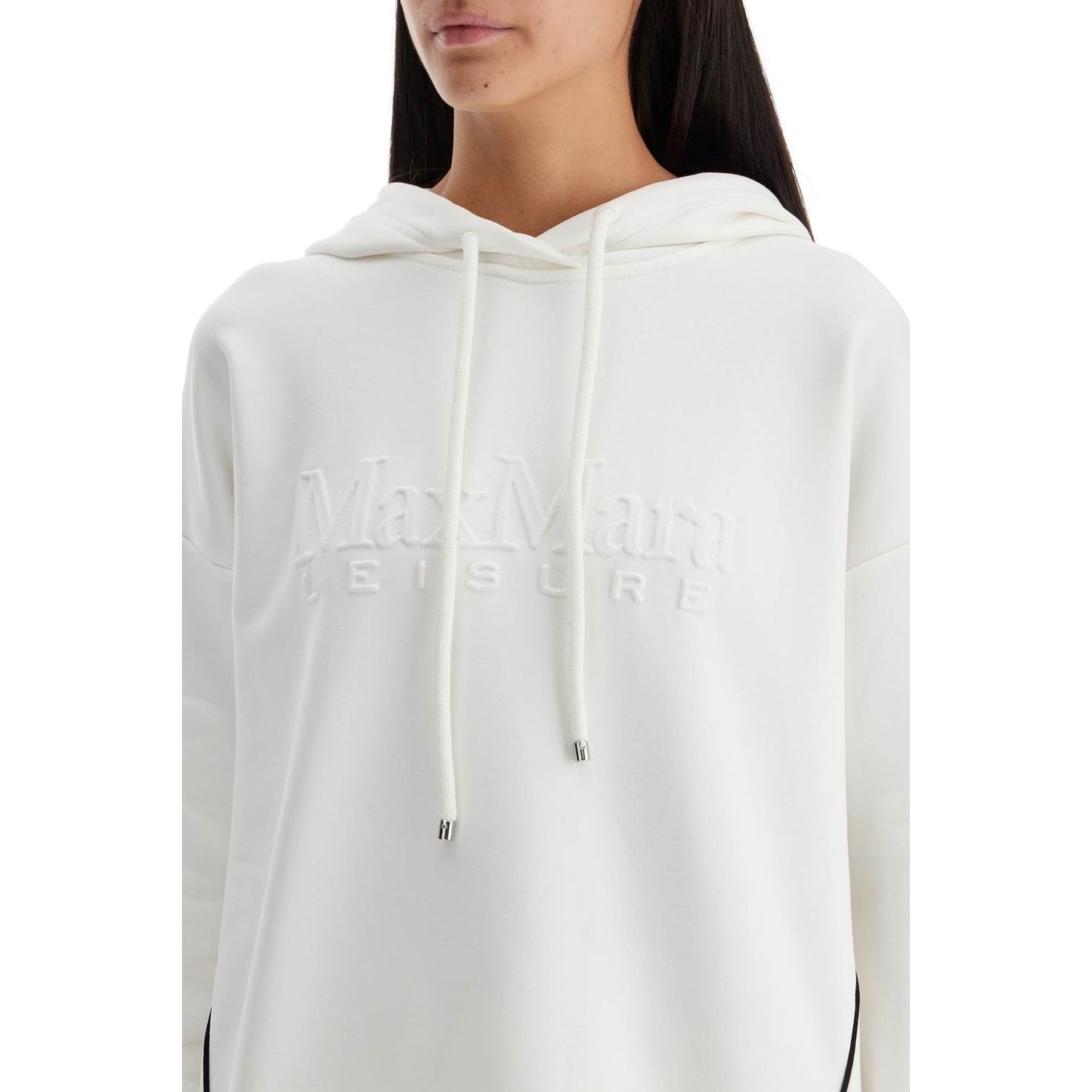 Max Mara Leisure hooded sweatshirt with piping Topwear Max Mara Leisure