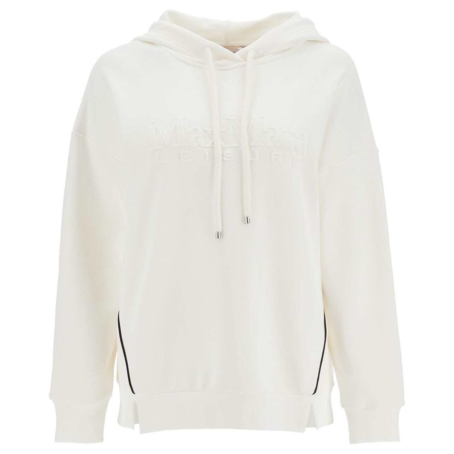 Max Mara Leisure hooded sweatshirt with piping Topwear Max Mara Leisure