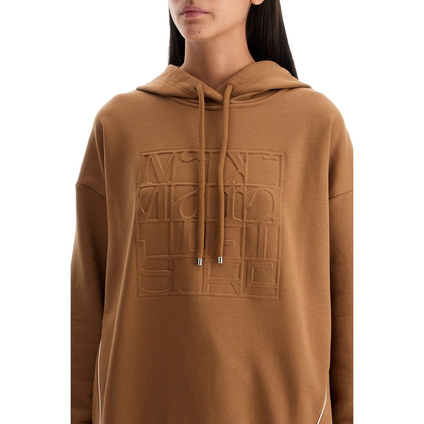 Max Mara Leisure hooded sweatshirt with piping Topwear Max Mara Leisure