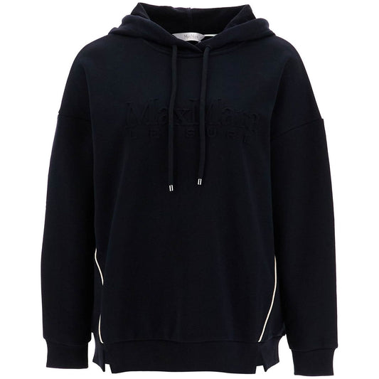 Max Mara Leisure hooded sweatshirt with piping Topwear Max Mara Leisure