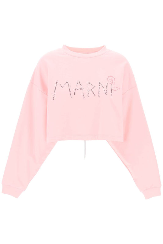 Marni "organic cotton sweatshirt with hand-embroid