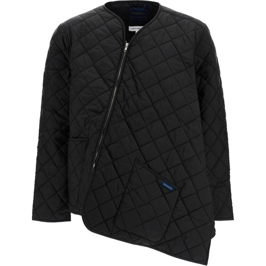 Comme Des Garcons Shirt asymmetric quilted Vests Comme Des Garcons Shirt