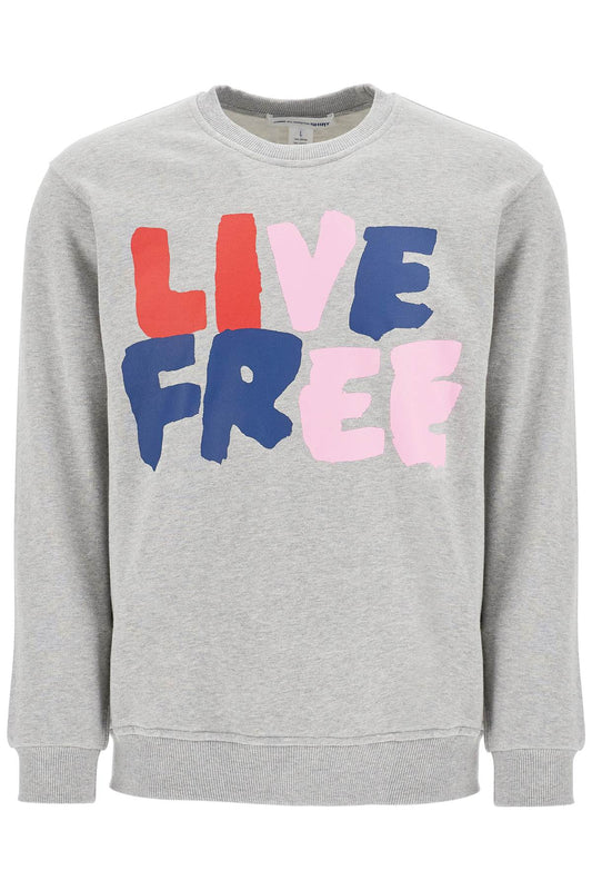 Comme Des Garcons Shirt live free hooded sweat Topwear Comme Des Garcons Shirt