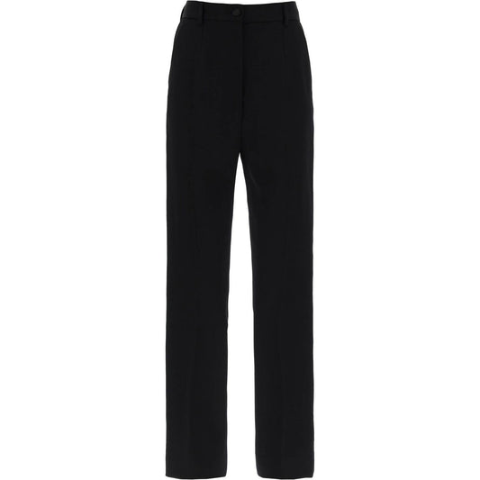 Dolce & Gabbana wool gabardine cigarette pants. Trousers Dolce & Gabbana