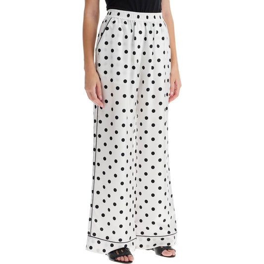 Dolce & Gabbana silk polka dot print pajama Trousers Dolce & Gabbana