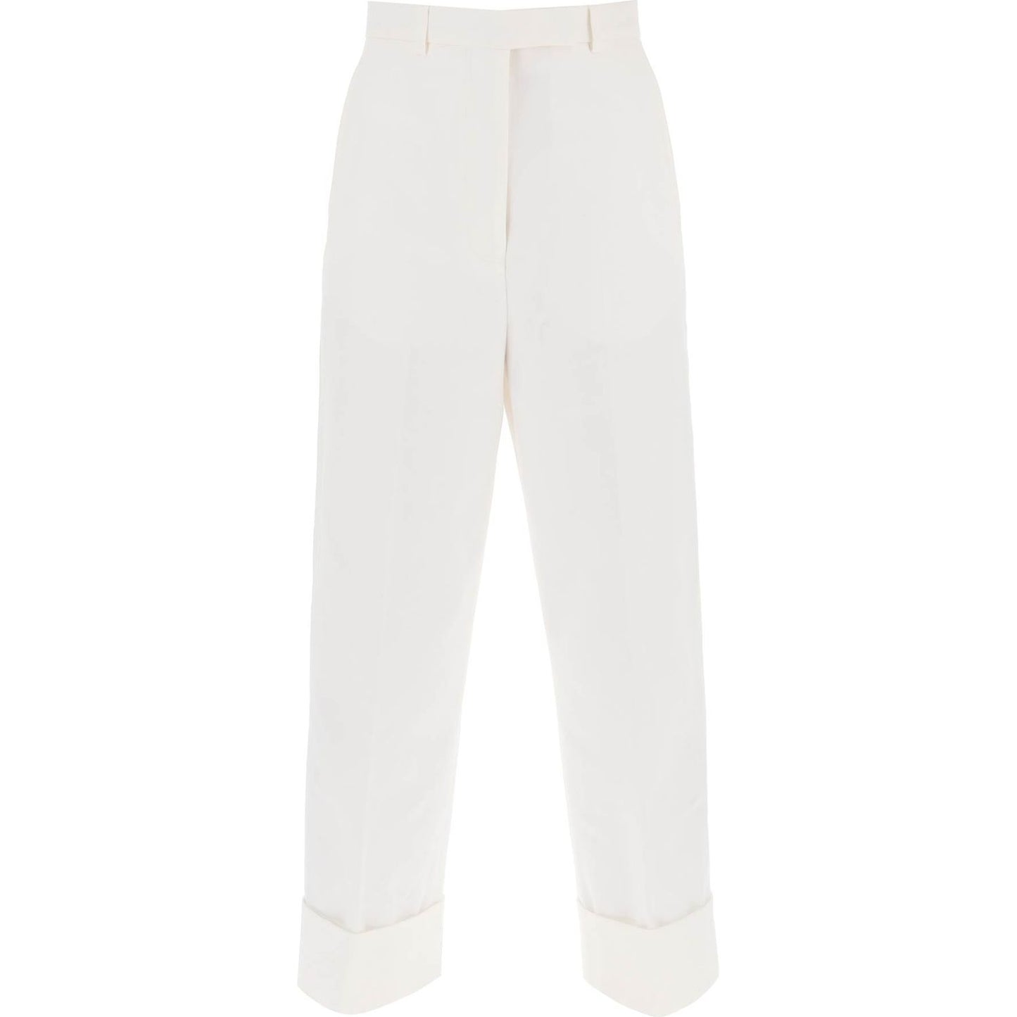 Thom Browne cropped wide leg jeans